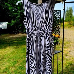 GEORGE Zebra Print Dress